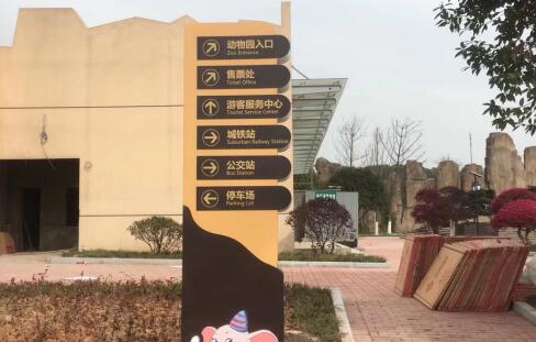 動(dòng)物園指示牌